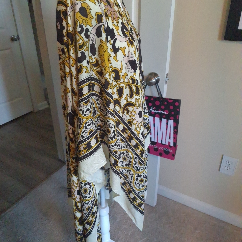 Free People Multicolor Floral Tunic/ Duster - Picture 4 of 8